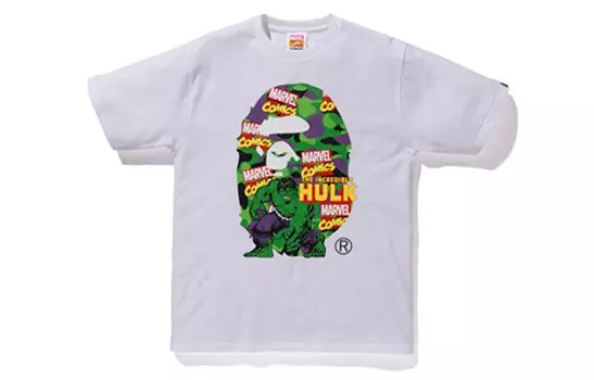 Футболка Marvel X Bape унисекс A Bathing Ape