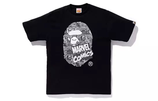 Футболка Marvel X Bape унисекс A Bathing Ape