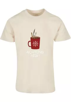 Футболка Merchcode ACHTUNG HEISS, песочный