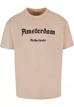 Футболка Merchcode AMSTERDAM, песочный