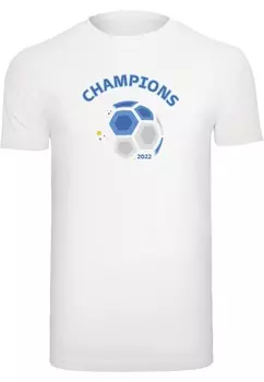 Футболка Merchcode ARGENTINA CHAMPIONS, белый