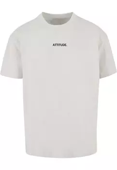 Футболка Merchcode ATTITUDE, серый