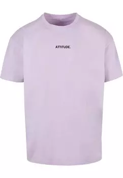 Футболка Merchcode ATTITUDE, светло-фиолетовый