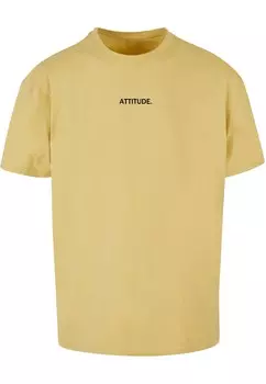 Футболка Merchcode ATTITUDE, желтый