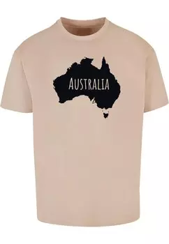 Футболка Merchcode AUSTRALIA, песочный