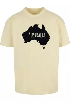 Футболка Merchcode Australia, светло-желтый