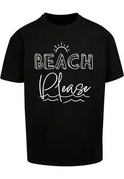 Футболка Merchcode BEACH PLEASE, черный