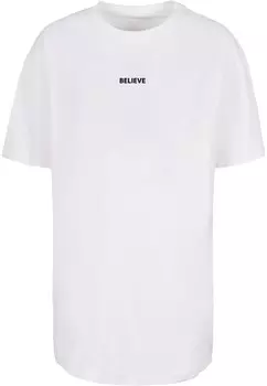 Футболка Merchcode BELIEVE, белый
