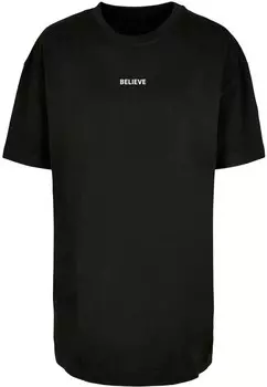 Футболка Merchcode BELIEVE, черный