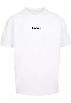 Футболка Merchcode Believe Front, белый