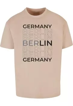 Футболка Merchcode BERLIN, бежевый