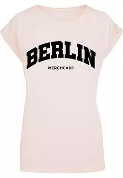 Футболка Merchcode BERLIN, розовый