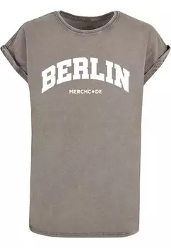 Футболка Merchcode BERLIN, серый