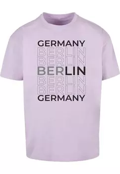 Футболка Merchcode BERLIN, светло-фиолетовый