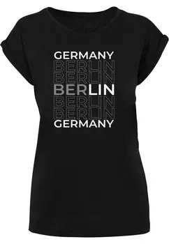 Футболка Merchcode BERLIN X, черный