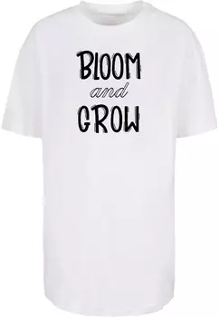 Футболка Merchcode BLOOM AND GROW, белый