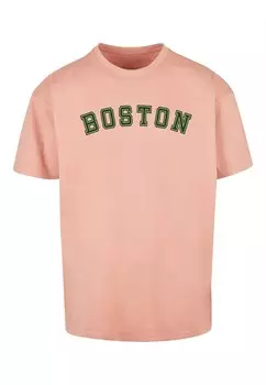 Футболка Merchcode BOSTON, розовый