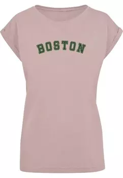 Футболка Merchcode BOSTON, темно-розовый