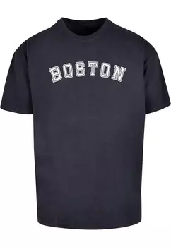Футболка Merchcode BOSTON, темно-синий
