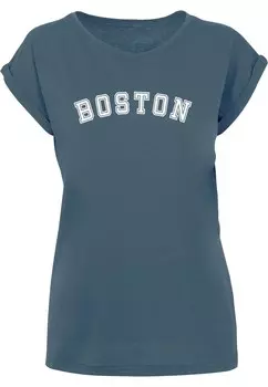 Футболка Merchcode BOSTON X, цвет Petrol