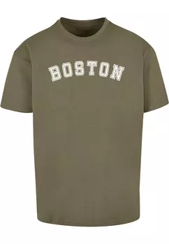 Футболка Merchcode BOSTON X, оливковый