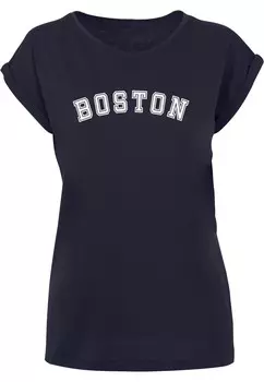 Футболка Merchcode BOSTON X, темно-синий