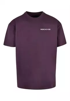 Футболка Merchcode BREAK THE RULES, фиолетовый