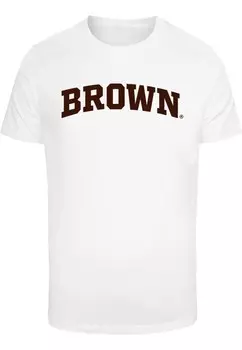 Футболка Merchcode BROWN UNIVERSITY, белый