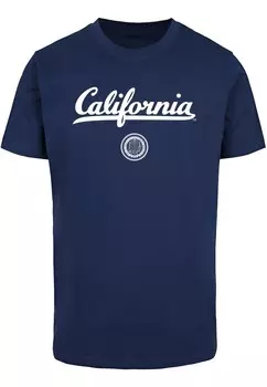 Футболка Merchcode CAL BEAR, синий
