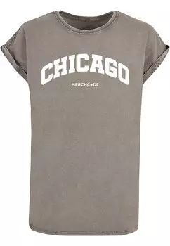 Футболка Merchcode CHICAGO, цвет Greige