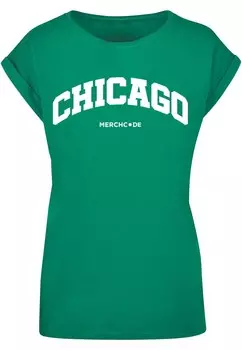Футболка Merchcode CHICAGO, зеленый