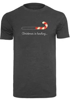 Футболка Merchcode CHRISTMAS LOADING, серый