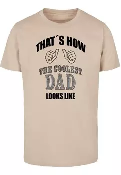 Футболка Merchcode COOLEST DAD, цвет Powder