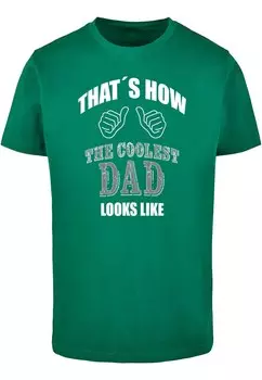 Футболка Merchcode COOLEST DAD, зеленый