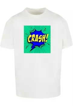 Футболка Merchcode CRASH COMIC, белый