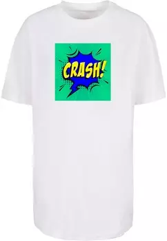 Футболка Merchcode CRASH COMIC, белый