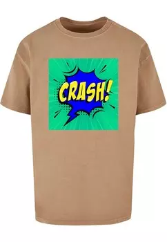 Футболка Merchcode CRASH COMIC, темно-бежевый