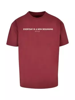 Футболка Merchcode, цвет cherry