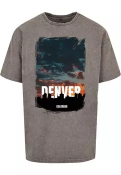 Футболка Merchcode DENVER, цвет Greige