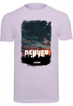 Футболка Merchcode DENVER, сиреневый
