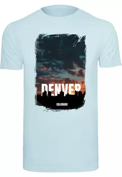 Футболка Merchcode DENVER, светло-синий