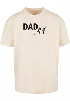 Футболка Merchcode FATHERS DAY, песочный