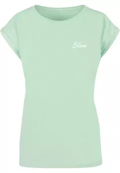 Футболка Merchcode FLOWERS BLOOM, цвет Mint