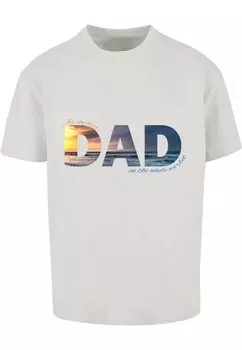 Футболка Merchcode FOR THE BEST DAD HEAVY, серый