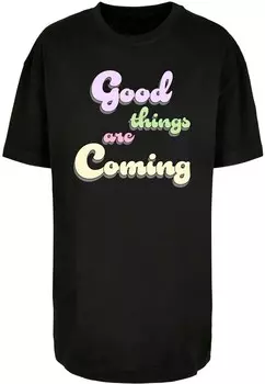 Футболка Merchcode GOOD THINGS, черный