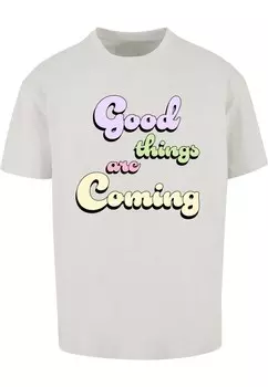Футболка Merchcode GOOD THINGS, серый
