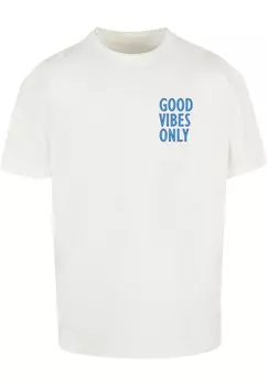 Футболка Merchcode GOOD VIBES ONLY, белый