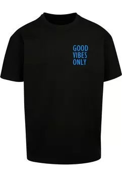 Футболка Merchcode GOOD VIBES ONLY, черный