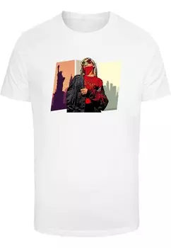Футболка Merchcode GRAND RED, белый