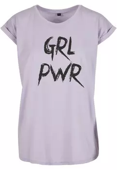 Футболка Merchcode GRL PWR, фиолетовый